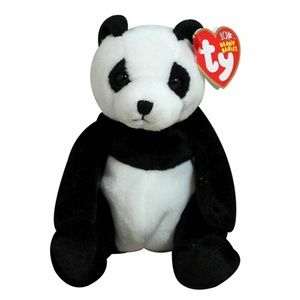 Ty Beanie Baby Mandy - MWMT Bear Panda 2003